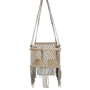 Macrame Handmade Baby Swing Chair Toddler swing Indoor Swing Baby Hammock Chair