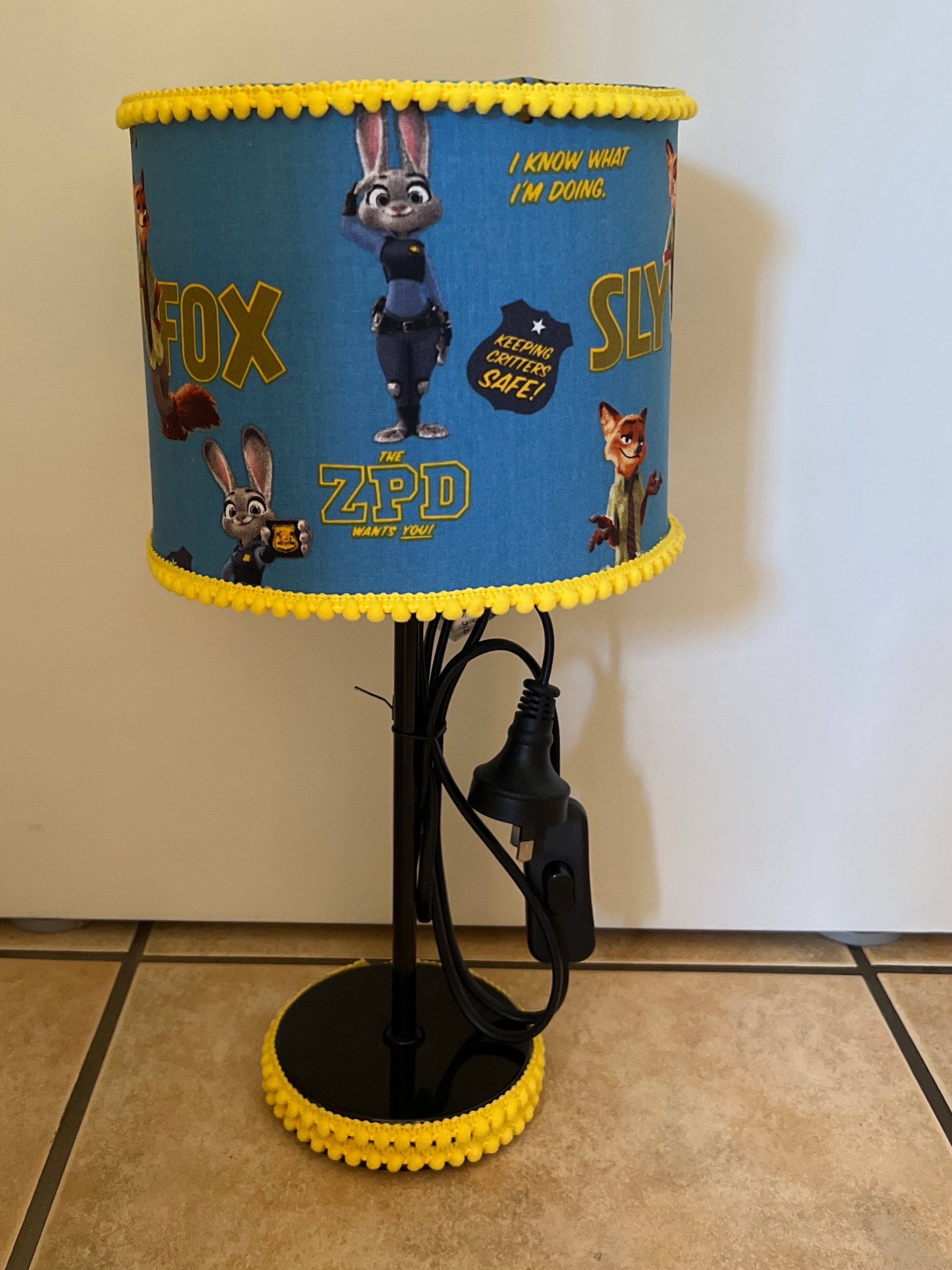 EOF-315 Zootopia Night Light 8デザイン Handmade Kids Lamp - Zootopia - Etsy