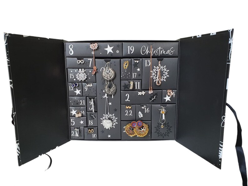Christmas Jewellery 24 Day Luxury Advent Calendar Book With Etsy UK