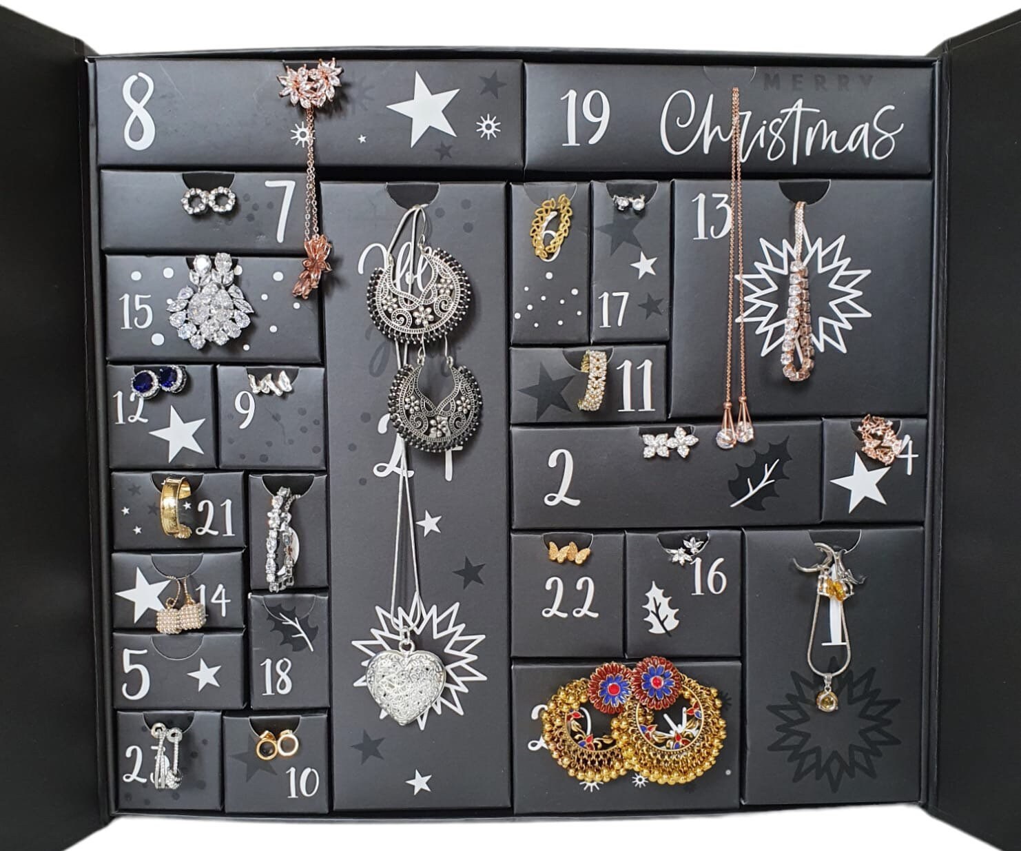 Christmas Jewellery 24 Day Luxury Advent Calendar Book With Etsy UK