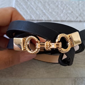 DECi Bridle studs narrow belt M OVY deci Bridle studs narrow belt