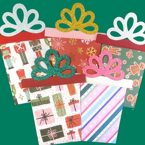 Christmas gift card holders, Assorted Christmas gift card envelopes in bulk, Christmas gift card tags