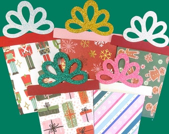 Christmas gift card holders, Assorted Christmas gift card envelopes in bulk, Christmas gift card tags