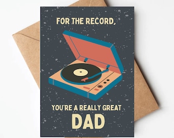 Funny Fathers Day Card - He Farts - Anagram Card From Silly Billy