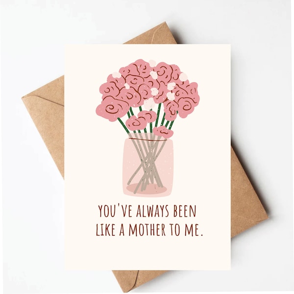 Step Mom Birthday Card Etsy