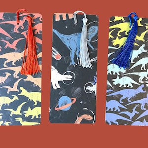 Dinosaur bookmarks for kids, kids boy bookmarks, cute bookmarks for kids, dinosaur bookmark set