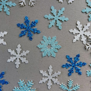 Snowflake Sequins Glitter Confetti for Craft Resin Slime Supplies 