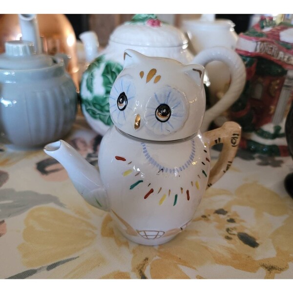 Owl Teapot Etsy