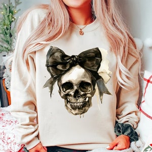 Halloween Skull Bow png, Halloween png, Coquette Bow Halloween png, Skeleton png, Coquette png, Spooky Season png, Sublimation png designs