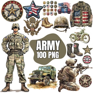 100+ Army PNG Patriotic Bundle Sublimation Designs Veteran Bundle PNG, Usa Military Printing Sublimation Tshirt, PNG&#39;s Instant Download
