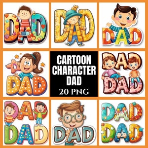 Father&#39;s Day clipart PNG Clipart family clipart dad clipart daddy png Gift for dad clipart parents png Dad and Child png Best Dad PNG