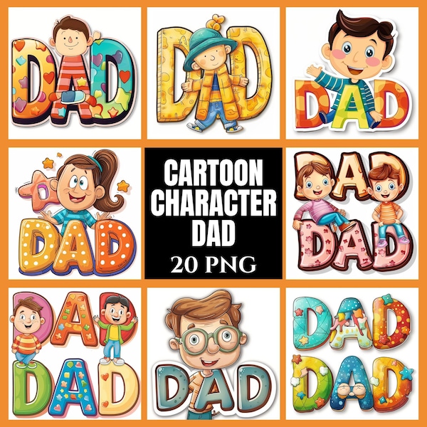 Father's Day clipart PNG Clipart family clipart dad clipart daddy png Gift for dad clipart parents png Dad and Child png Best Dad PNG