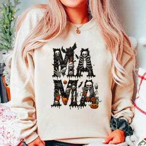 Halloween Mom PNG, Retro Halloween Png, Spooky vibes Png, Fall Png, Spooky Mama Png, Pumpkin Spice Png, Sublimation Png Digital File