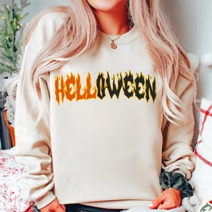 Halloween PNG Hellloween png, Funny Halloween Shirt png, Retro Halloween, Halloween Sublimation, Fall png, spooky Season png, Digital File