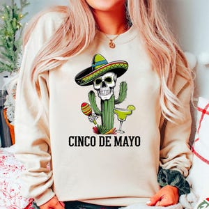 Cinco De Mayo Png Sublimation Design, Mexican Skull Png, Fun Party Tee, Festive Shirt, Fiesta Png, Cactus, sublimate designs download