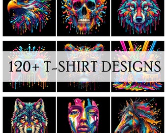 120 Tshirt Designs Bundle Unique T Shirt Design Sublimation Bundle Colorful Tshirt Design Download for Men Woman Kids, Groomsmen Gifts