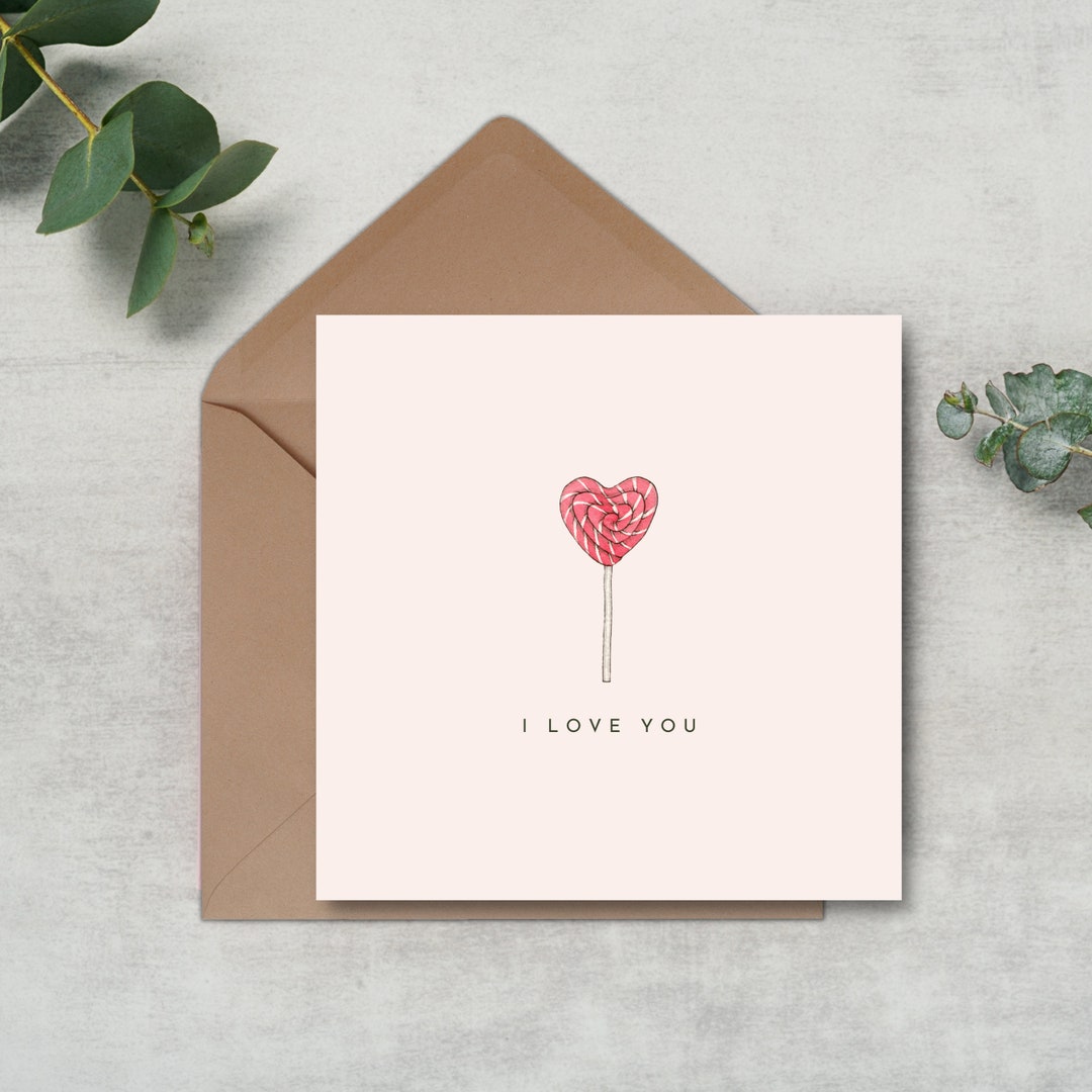 Printable Anniversary Card | I Love You | Love Heart | Romantic ...