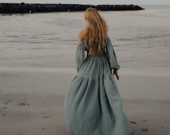 Robe bohème deux pièces Vera pour femmes | Haut et jupe vintage | Habillez-vous pour la séance maternité | Accessoires photo | Séance photo de grossesse