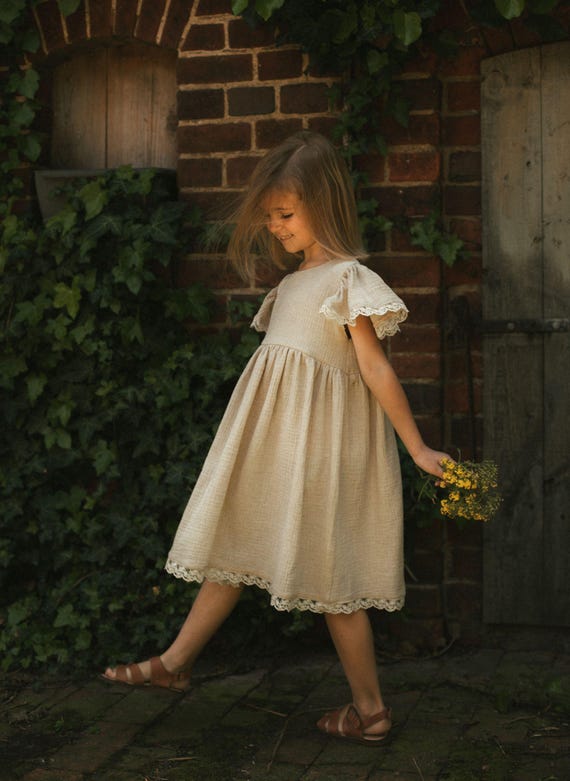kids boho dresses Vintage Boho Girls Dress
