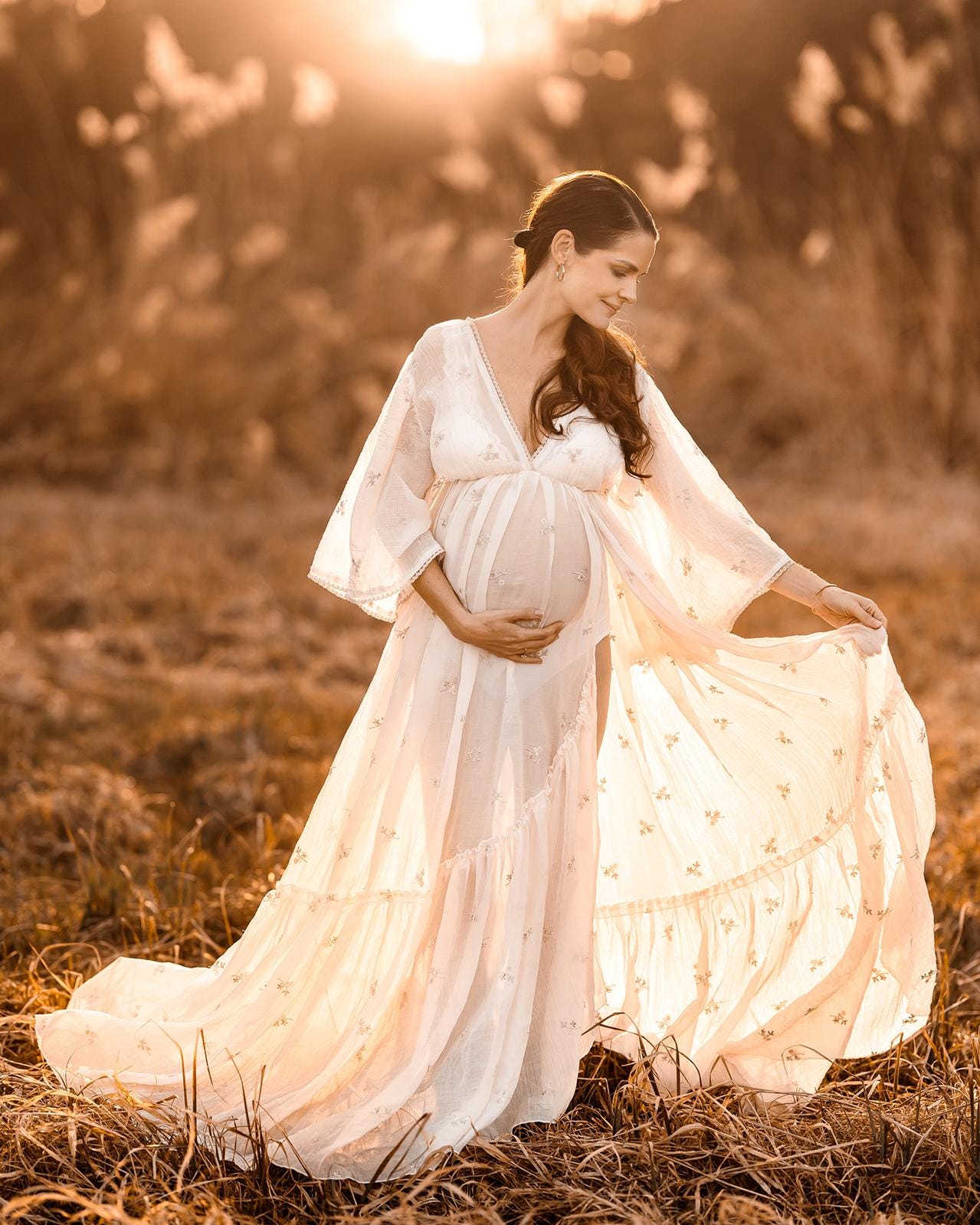 Lillian Women's Boho Dress | Vintage Lace Dress | Photo Props | Maternity Photo Shoot Lillian Women's Boho Dress | Vintage Lace Dress | Photo Props | Maternity Photo Shoot