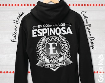 Es un nombre que no lo entenderías sudadera con capucha | It's a Name Thing Hoodie | Personalized Pullover Hoodie | Custom Christmas Gift