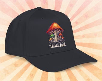 Idlewild South Band Mushroom Logo Baseball Cap, Band Merch Baseball Hat