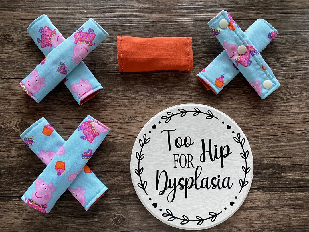 Pavlik Harness Covers, Reversible Character and Orange Prints, Snap