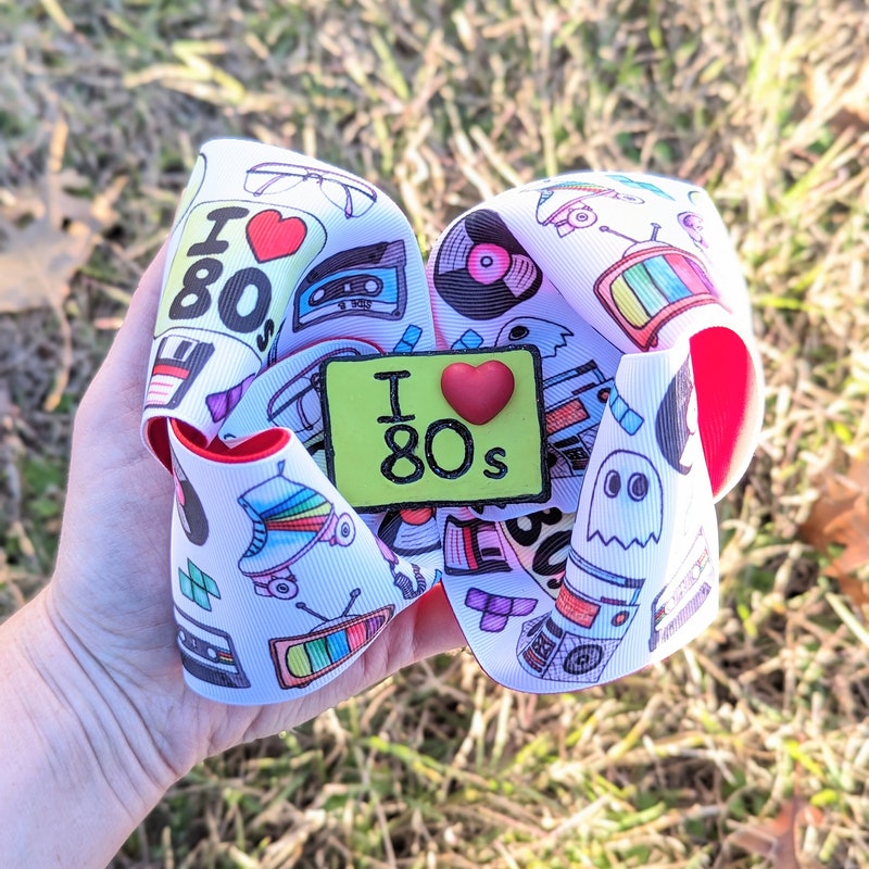 80s Hair Bows - Etsy