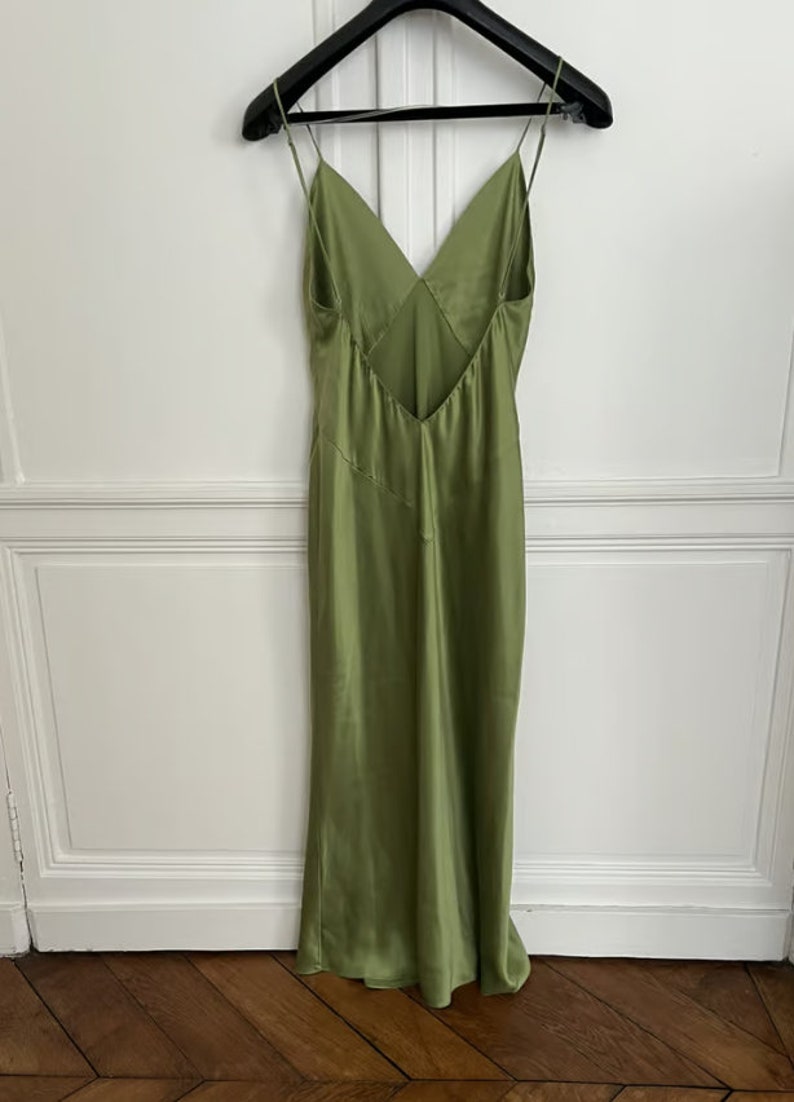 Silk Prom Dress Sewing Pattern PDF sizes XS-S-M-L zdjęcie 7