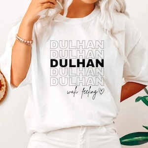 Sensazione Dulhan Wali, Camicia Dulhan, Maglietta Desi Sposa, Regali Sposa Desi, Sposa Indiana, Regalo Sposa Indiana, Maglietta Dulhan, Camicia Desi, Regalo Desi