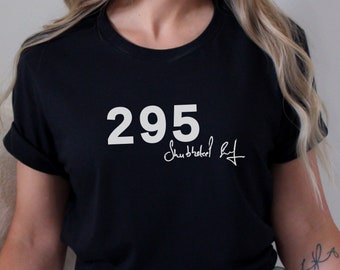 Sidhu Moosewala Shirt, 295 Shirt with Sidhu Moosewala Autograph, Gift For Punjabi, Punjabi Singer, Sidhu Moosewala Tribute, Desi Apparel
