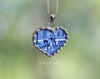 Collar de porcelana rota de Enoch Woods