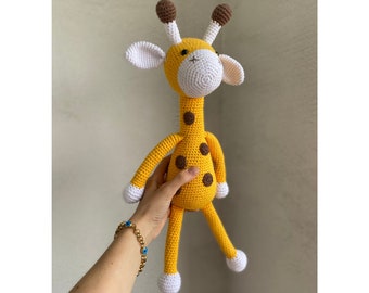 Girafe Amigurumi, Animaux Amigurumi Au Crochet, Poupées Amigurumi, Animaux Amigurumi, Poupées Faites Main, Poupées Au Crochet, Jouets Faits Main