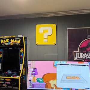 Question ? Block Wall Video Game themed Fan Art image 3