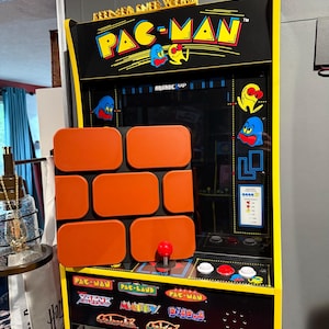 Mario Brothers Brick Block Wall Art -- Up to 12&quot; Fan Art from Mario Bros