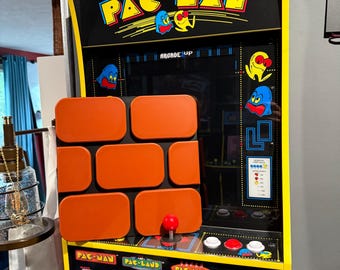 Brick Block Wall Art -- Video Game Themed Fan Art