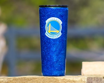 Sublimación personalizada Glitter Basketball Inspired Tumbler 34 oz Straw Tumbler