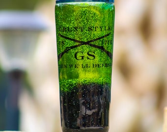 Sublimación personalizada Glitter Grunt Style Inspired Tumbler 22 oz Slim Tumbler