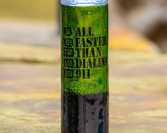 Brillo personalizado Todo más rápido que el vaso de sublimación 911 20 oz Vaso delgado