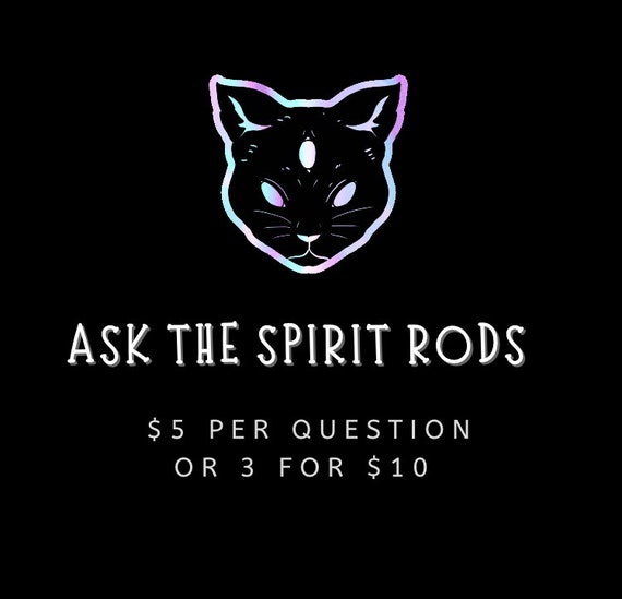 Spirit Dowsing/divination Rod Questions Etsy