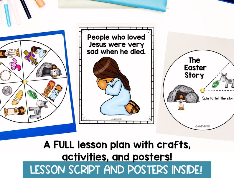 Engaging Easter Holy Week Curriculum for Kids: Homeschool Lessons ...