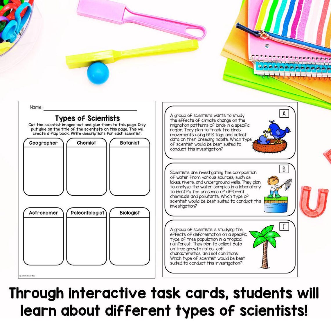 What is a Scientist Activity for Back to School | Classroom Decor - Etsy