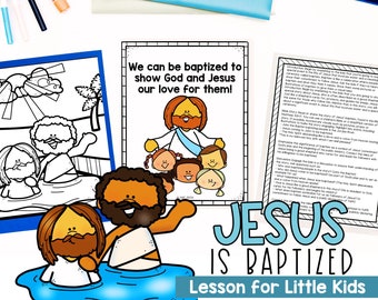 Leçon biblique complète pour petits enfants, activités pour l&#39;école à la maison, leçon d&#39;école du dimanche, histoires de Jésus, pages à colorier, primaire