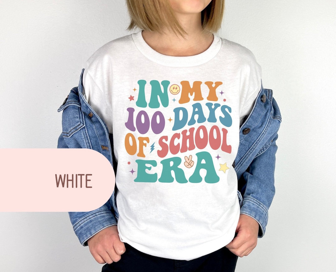 100 Days of School Kids Shirts, Happy 100 Days of School, 100th Day of ...