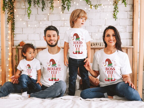 Christmas tees for family Clearance