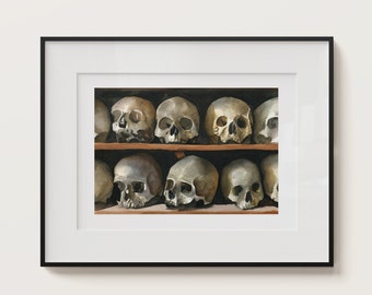SKULLS - Art Print