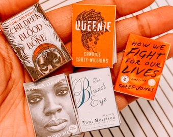 Miniature Books by Black Authors: Barbie & Blythe Dollhouse Novels (Set B)