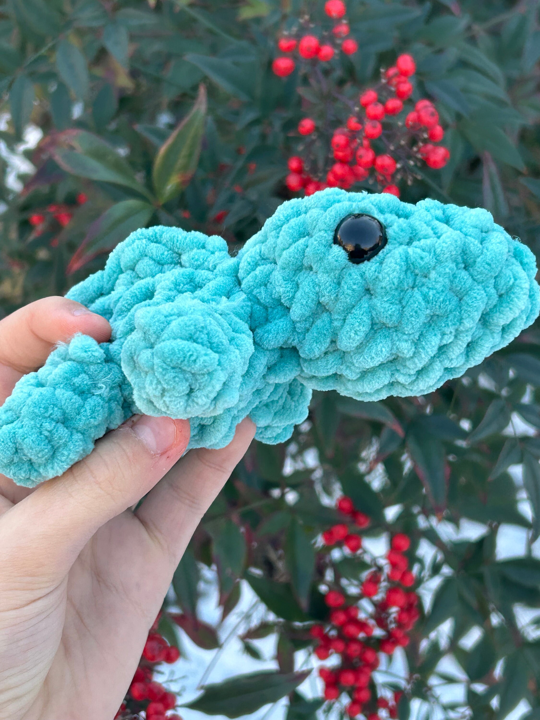 Mini Dinosaur Crochet Amigurumi Pattern Intermediate Crochet Plushie