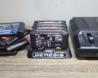 SEGA Game Five Cartridge Holder -  Caddy that fits your favorite sega genesis games