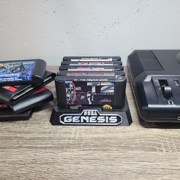 SEGA Game Five Cartridge Holder -  Caddy that fits your favorite sega genesis games